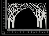 Tree Arch - Small - White Chipboard