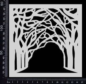 Tree Arch - Stencil - 150mm x 150mm