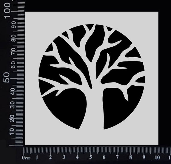 Tree of Life - Stencil - 100mm x 100mm