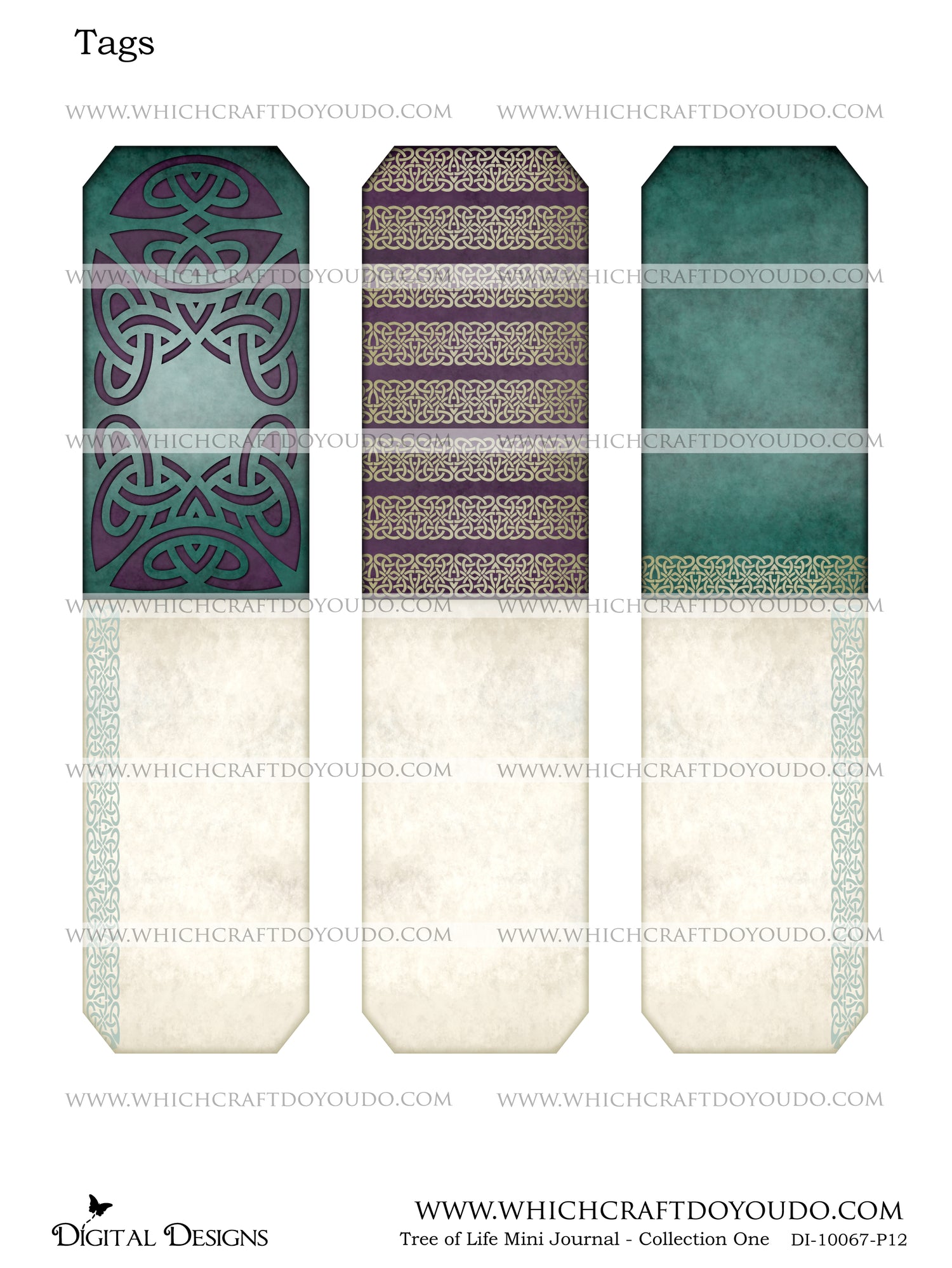 Tree of Life Mini Journal - Collection One - DI-10067 - Digital Download