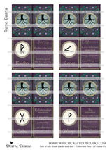 Tree of Life Rune Cards and Box - Collection One - DI-10068 - Digital Download