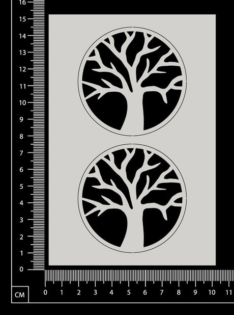 Tree of Life Set - White Chipboard