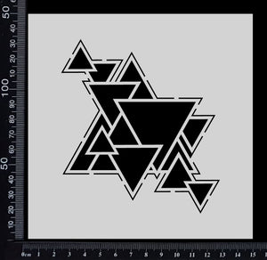 Triangle Mesh - Stencil - 150mm x 150mm