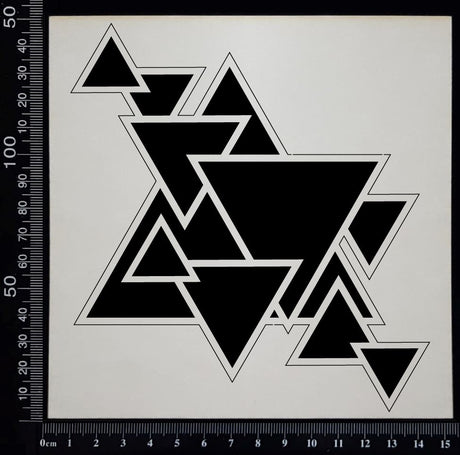 Triangle Mesh - White Chipboard