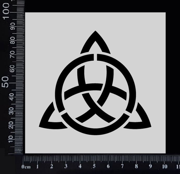 Triquetra - Stencil - 100mm x 100mm