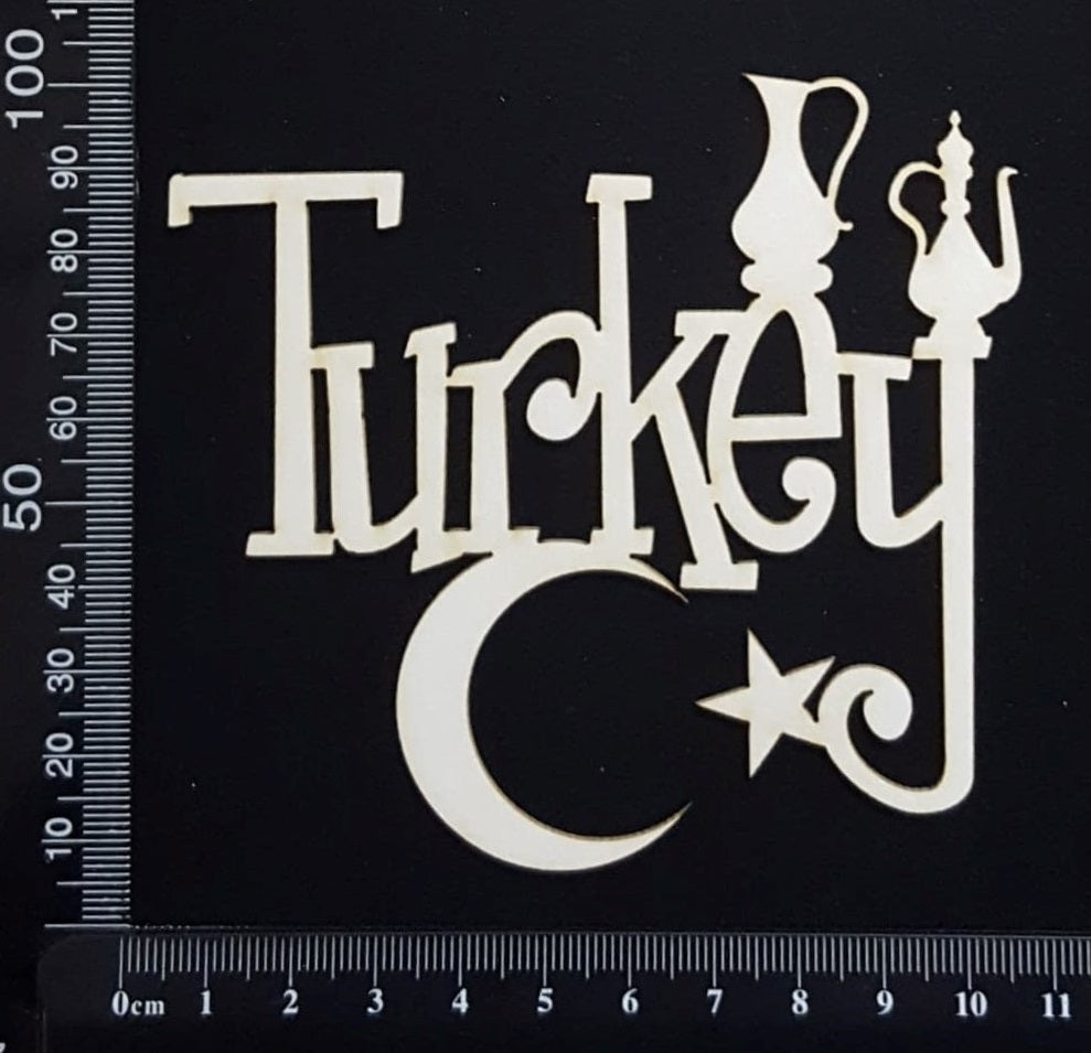 Turkey - White Chipboard