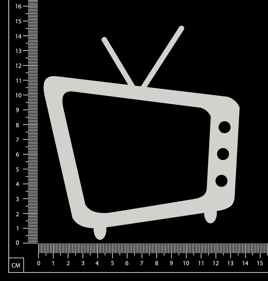 TV Frame - White Chipboard