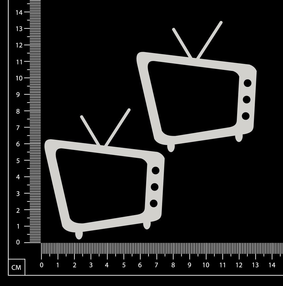 TV's - White Chipboard