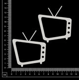 TV's - White Chipboard