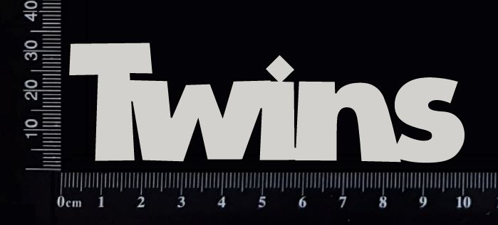 Twins - C - White Chipboard
