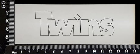 Twins - C - White Chipboard
