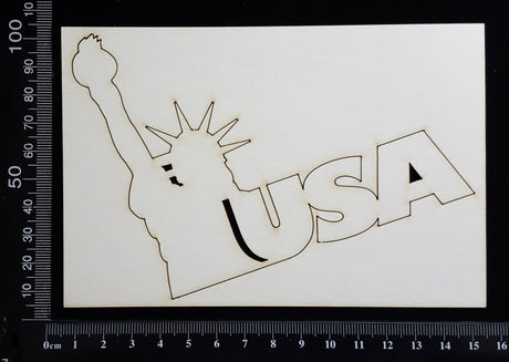 USA - White Chipboard