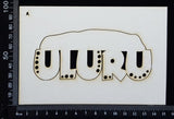 Uluru - A - White Chipboard