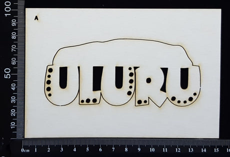 Uluru - A - White Chipboard
