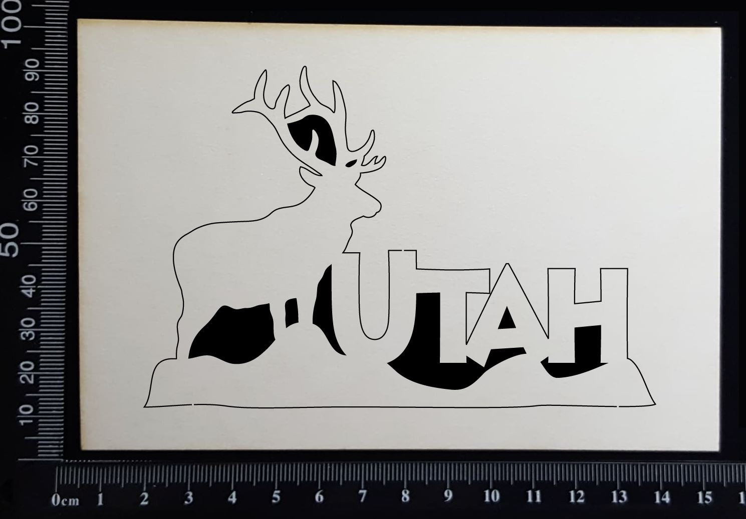 Utah - A - White Chipboard