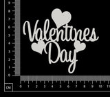 Valentines Day - White Chipboard