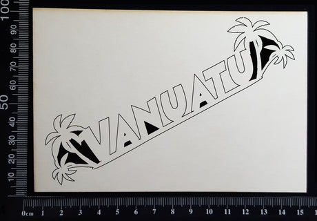 Vanuatu - B - White Chipboard