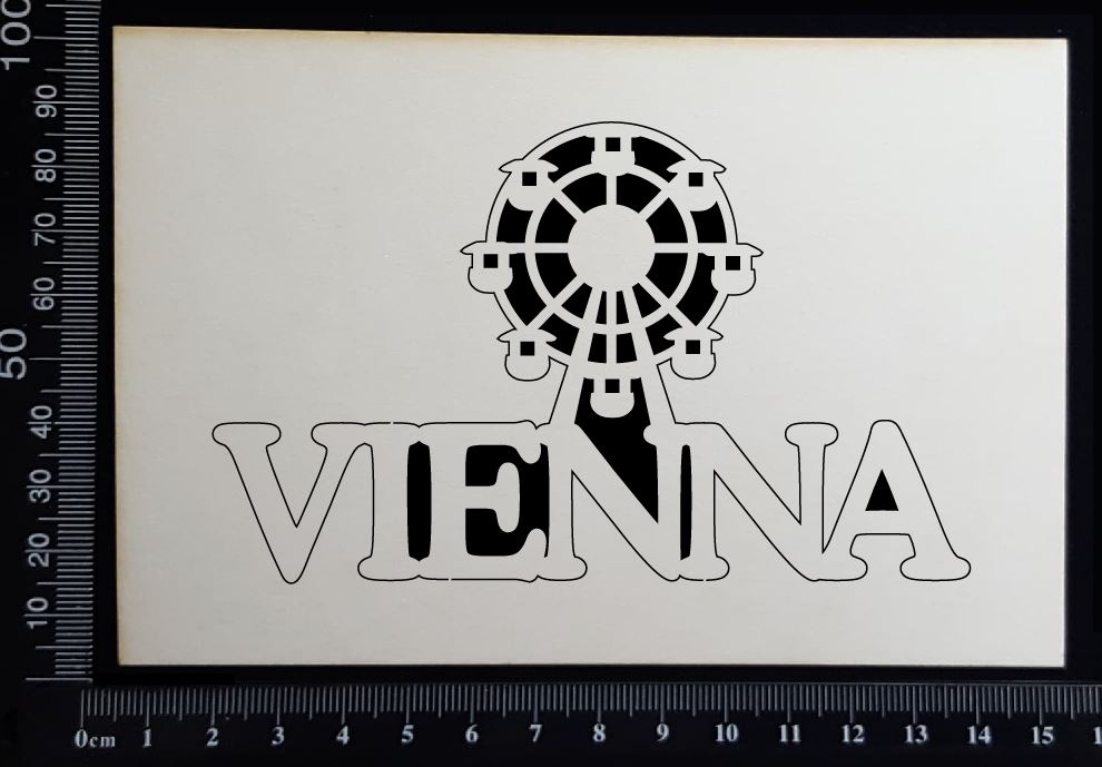 Vienna - B - White Chipboard