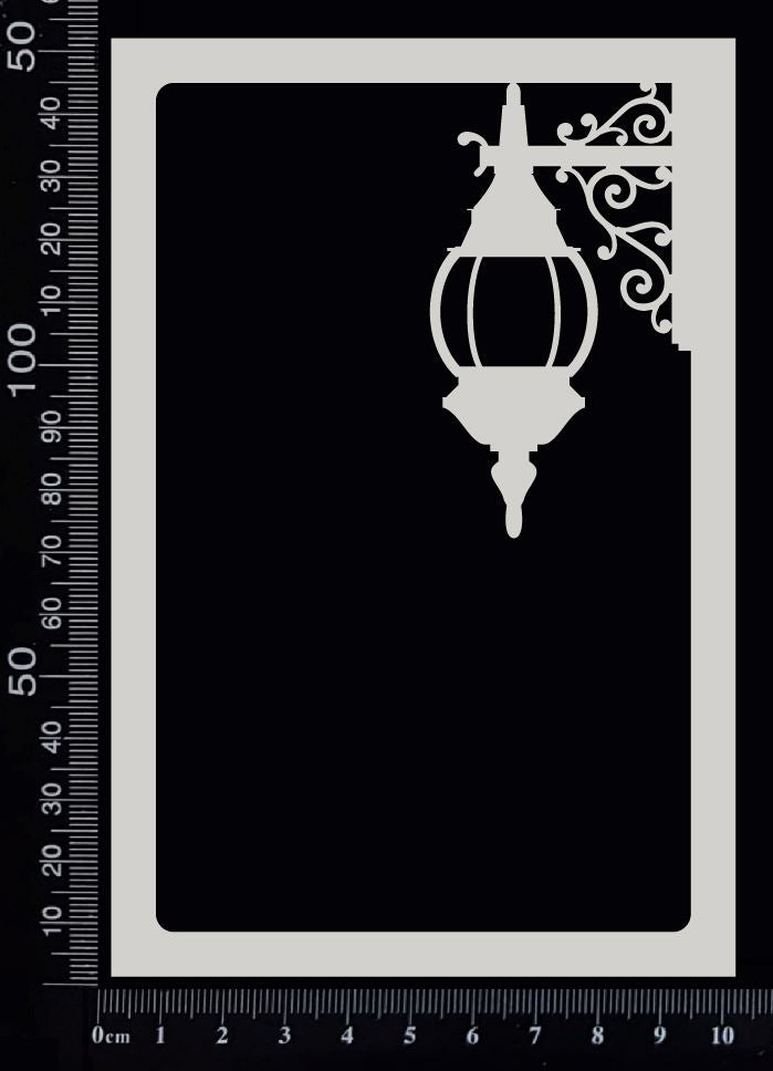 Scenic Frame - Wall Lamp - White Chipboard