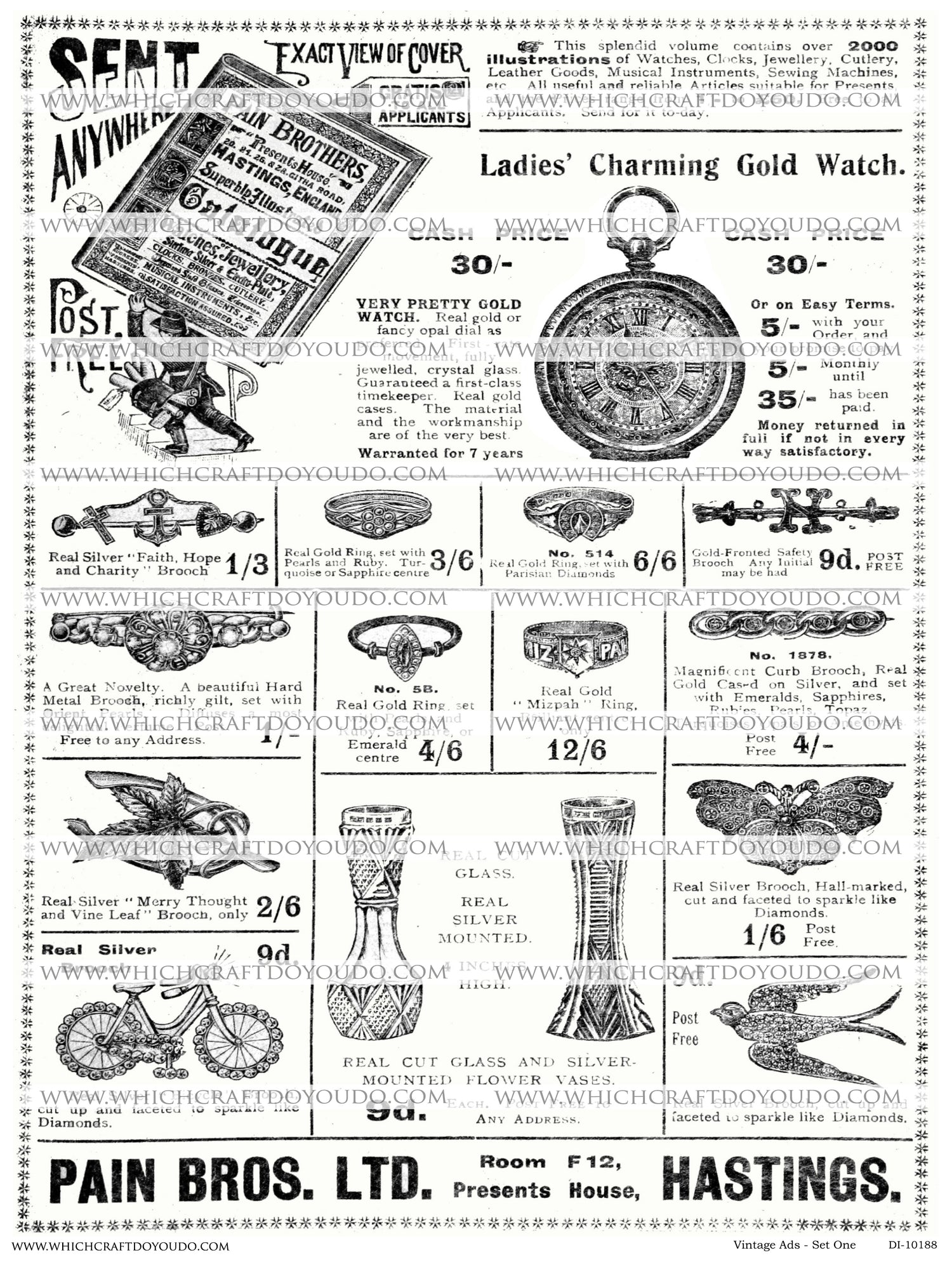 Vintage Ads - Set One - DI-10188 - Digital Download