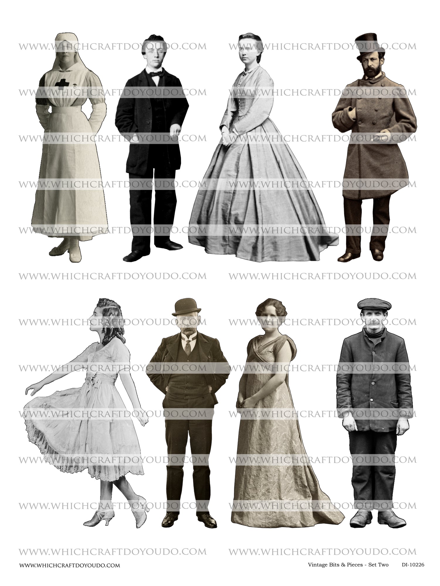 Vintage Bits & Pieces - Set Two - DI-10226 - Digital Download