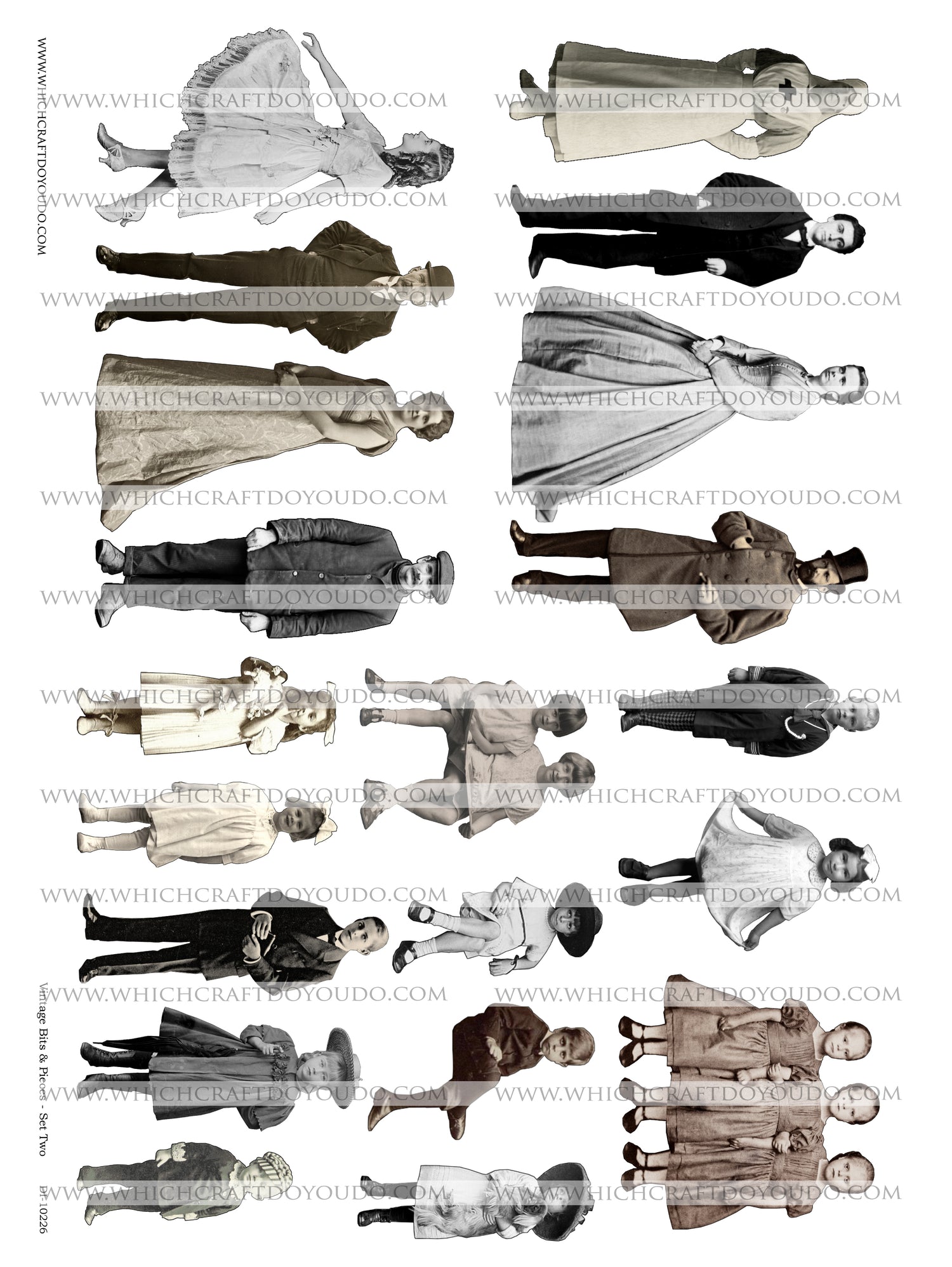 Vintage Bits & Pieces - Set Two - DI-10226 - Digital Download