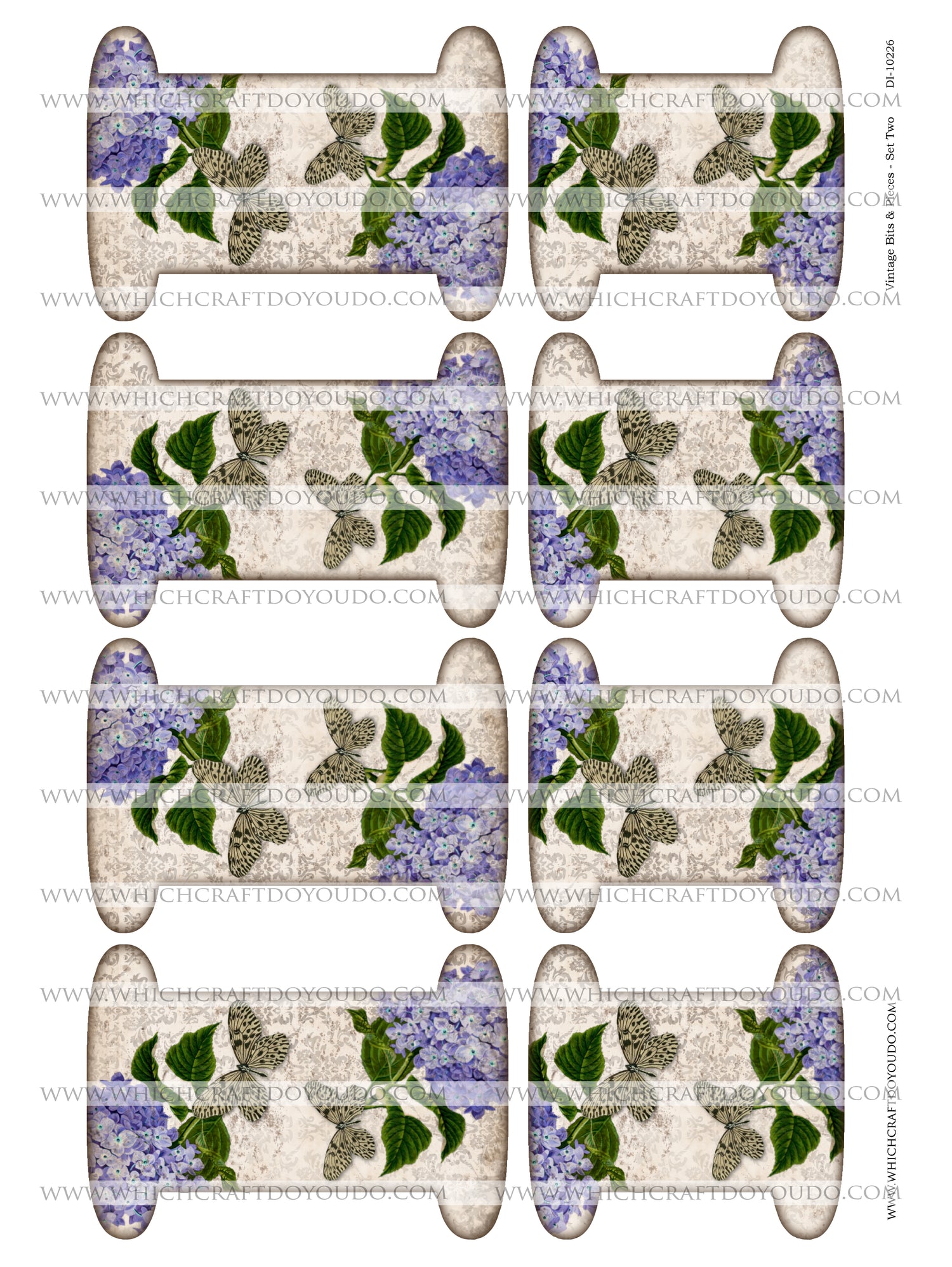 Vintage Bits & Pieces - Set Two - DI-10226 - Digital Download