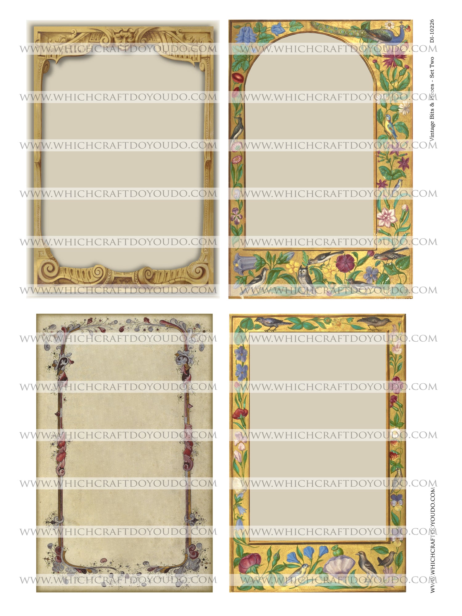 Vintage Bits & Pieces - Set Two - DI-10226 - Digital Download