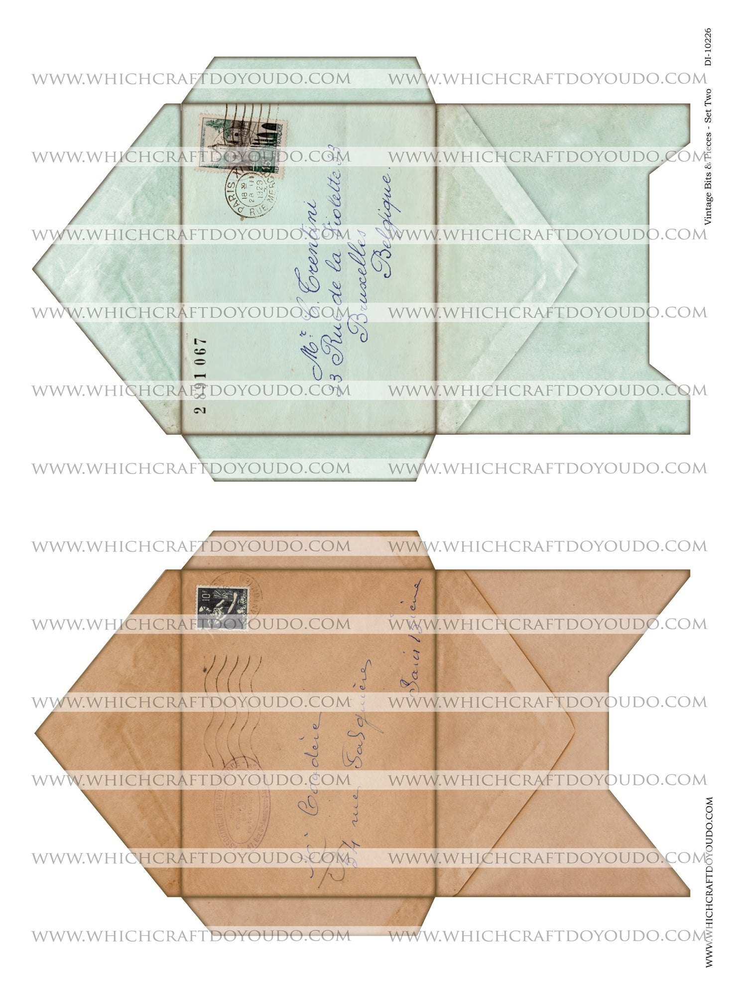 Vintage Bits & Pieces - Set Two - DI-10226 - Digital Download