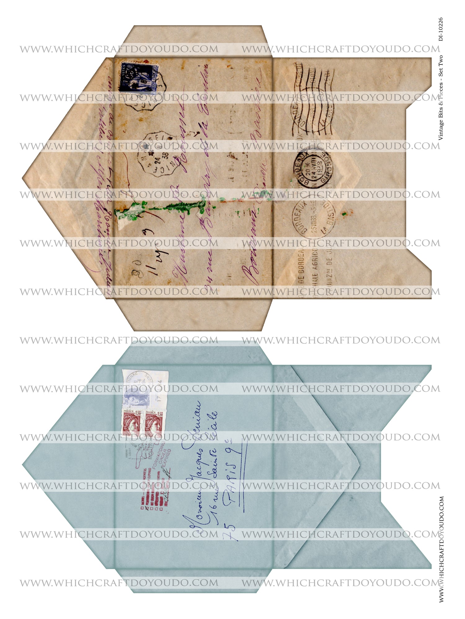 Vintage Bits & Pieces - Set Two - DI-10226 - Digital Download