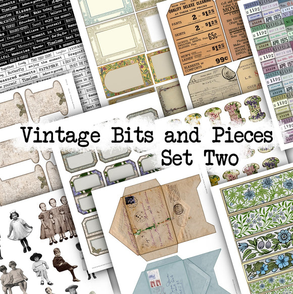 Vintage Bits & Pieces - Set Two - DI-10226 - Digital Download