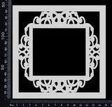 Vintage Frame - Stencil - 150mm x 150mm
