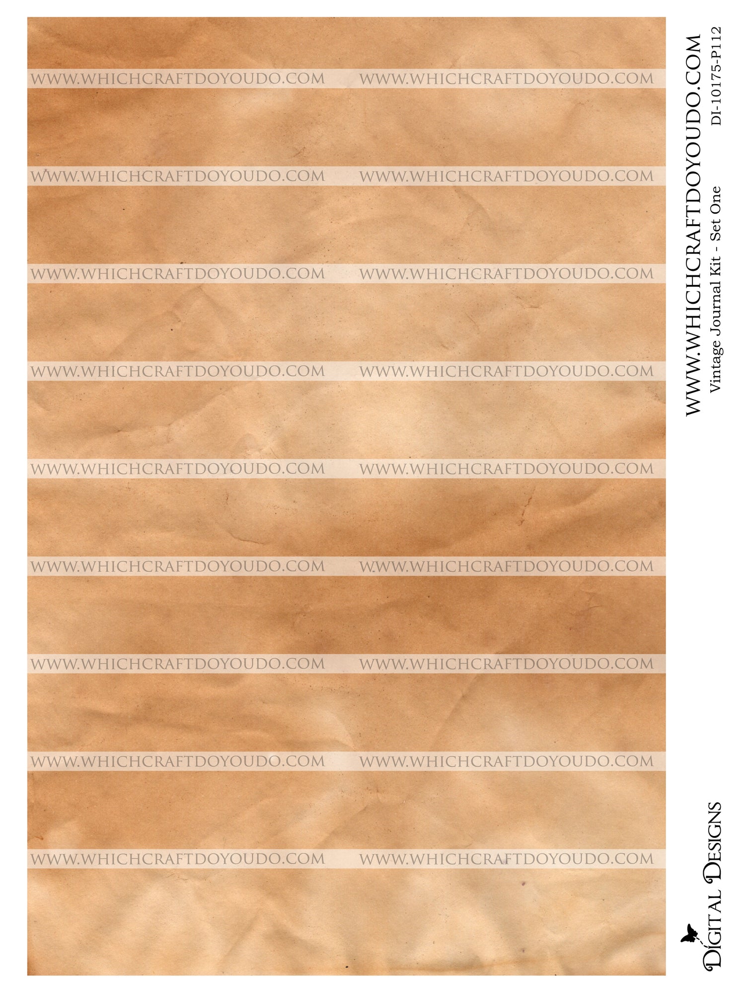 Vintage Journal Kit - Set One - DI-10175 - Digital Download