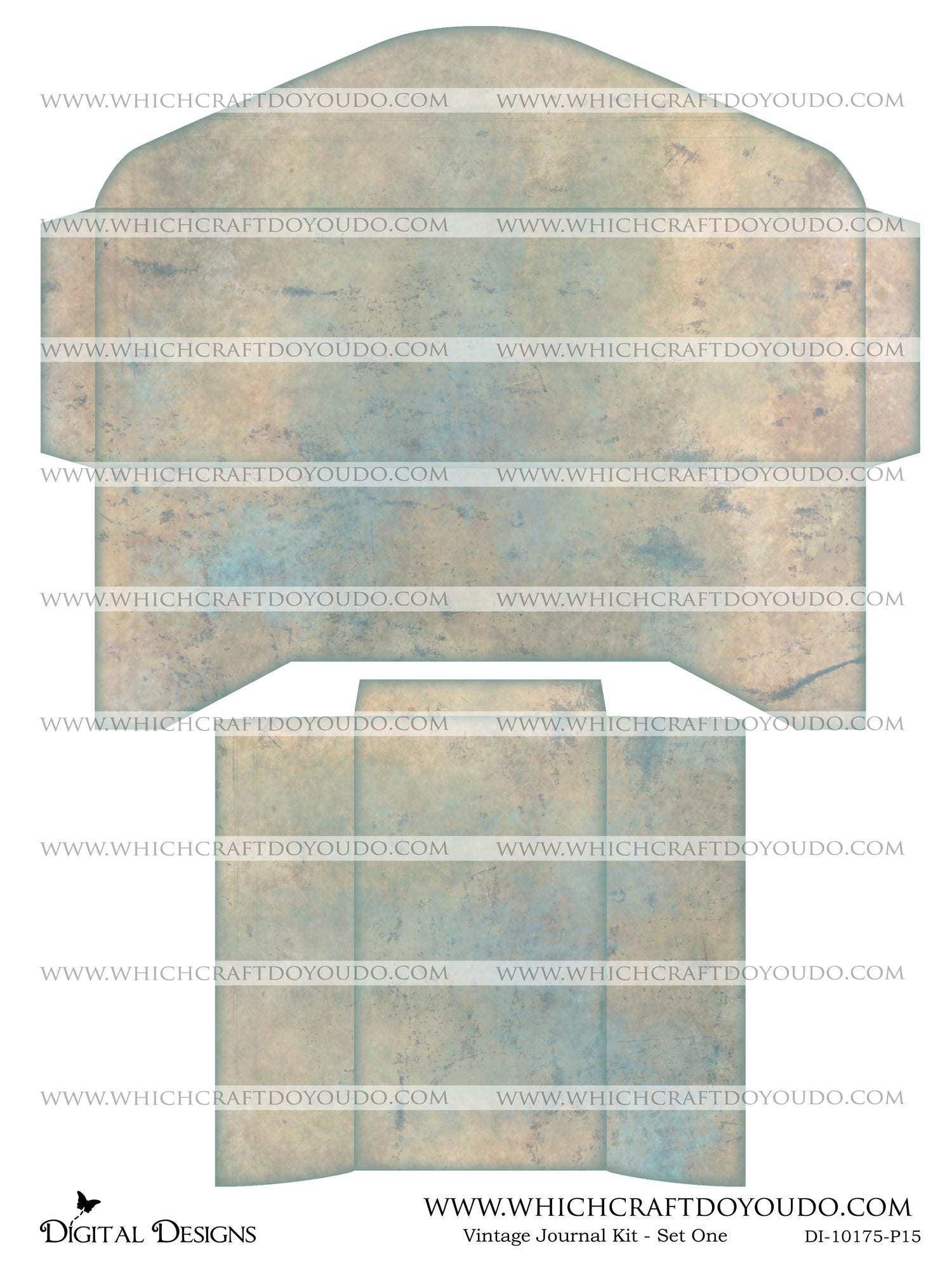 Vintage Journal Kit - Set One - DI-10175 - Digital Download