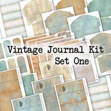 Vintage Journal Kit - Set One - DI-10175 - Digital Download