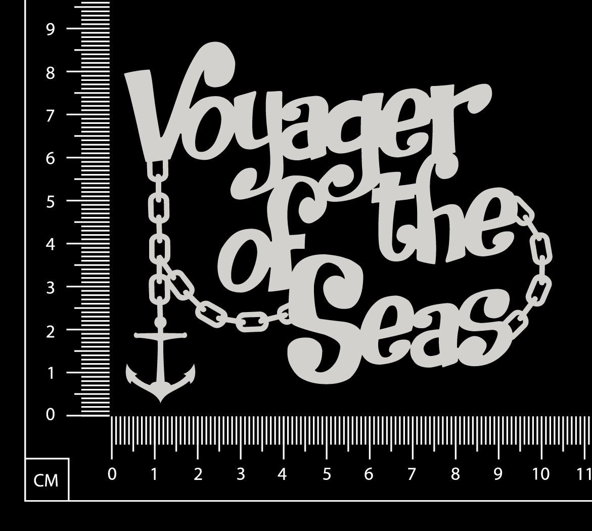 Voyager of the Seas - White Chipboard