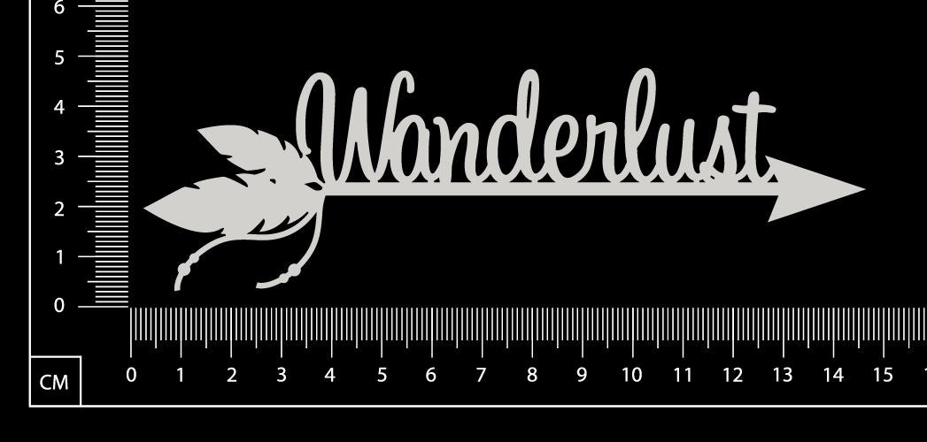 Wanderlust - A - White Chipboard