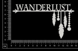 Wanderlust - B - White Chipboard