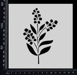 Wattle - Stencil - 150mm x 150mm