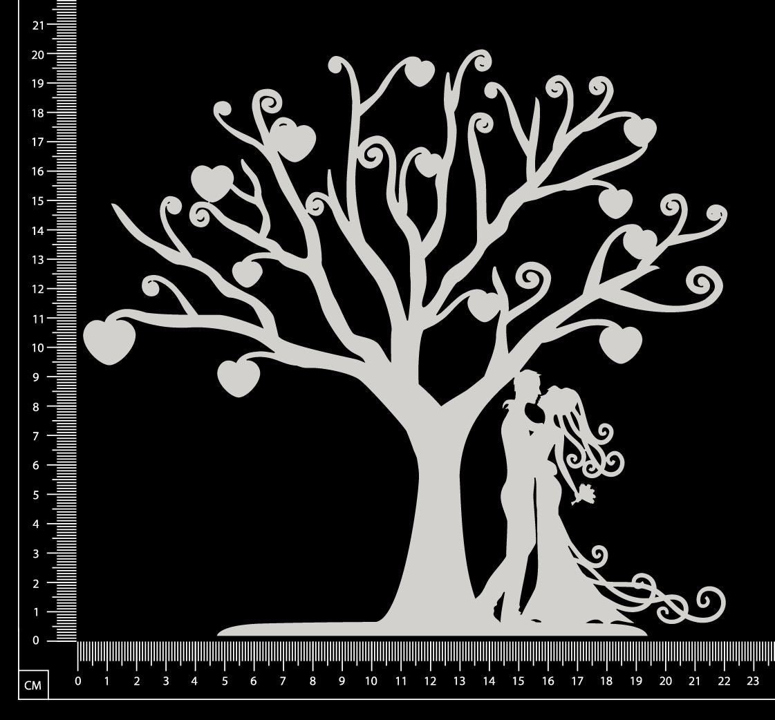 Wedding Tree - Large - White Chipboard