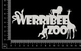 Werribee Zoo - White Chipboard