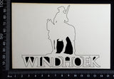 Windhoek - White Chipboard