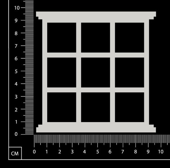Window - FA - Large - White Chipboard