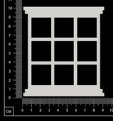 Window - GA - Large - White Chipboard