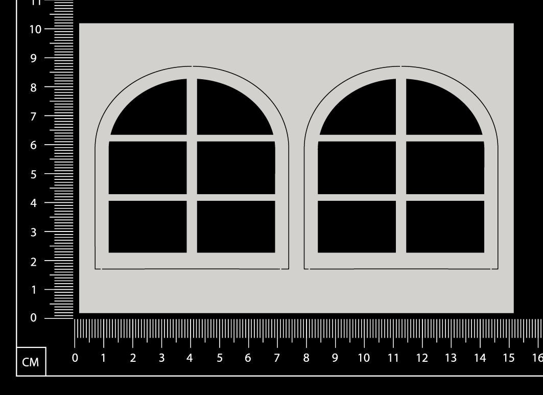 Windows - DB - Small - White Chipboard