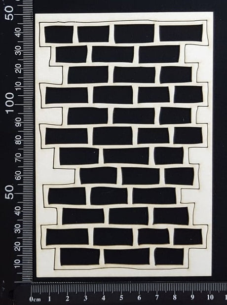 Wonky Bricks - White Chipboard