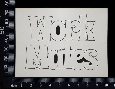Work Mates - White Chipboard