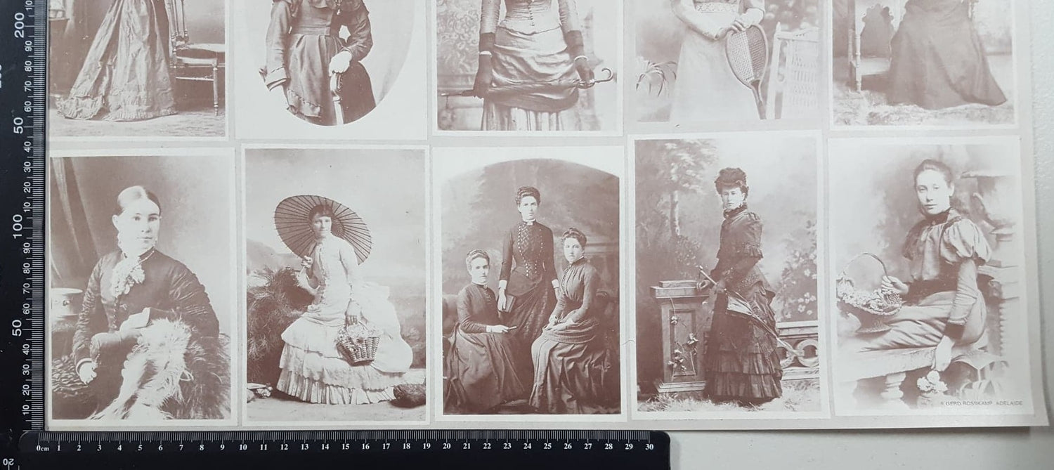 Vintage Wrapping Paper - Ladies Images