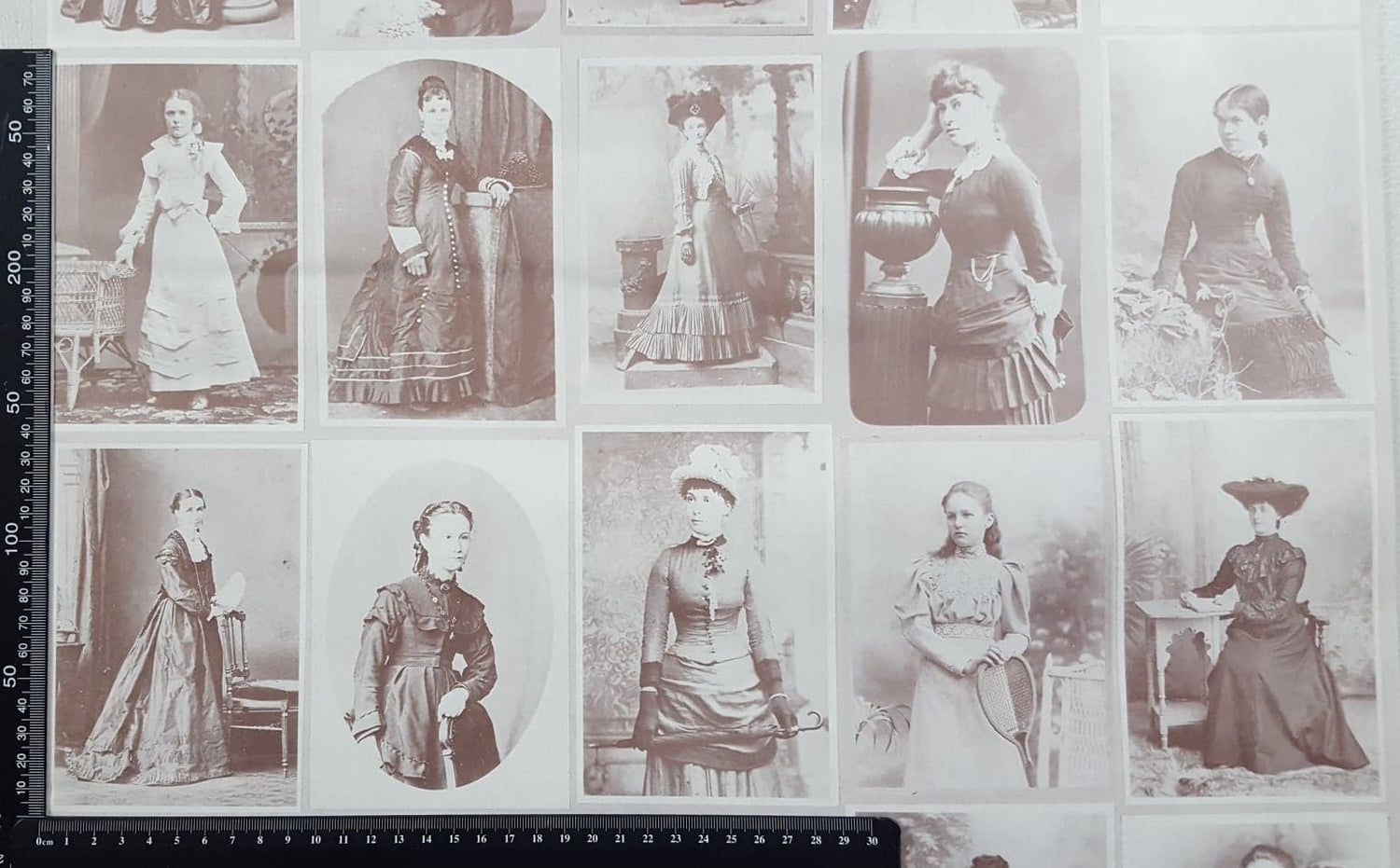 Vintage Wrapping Paper - Ladies Images