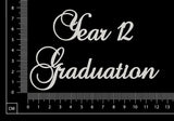 Year 12 Graduation - C - White Chipboard